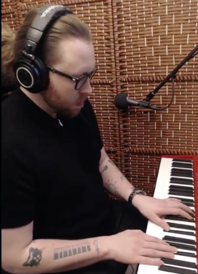 Cedric now at the piano